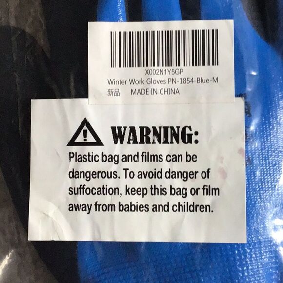 Woscar Waterproof Winter Garden work gloves - Picture 7 of 7